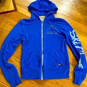 Blue Aviator Nation Long-Sleeve Zip